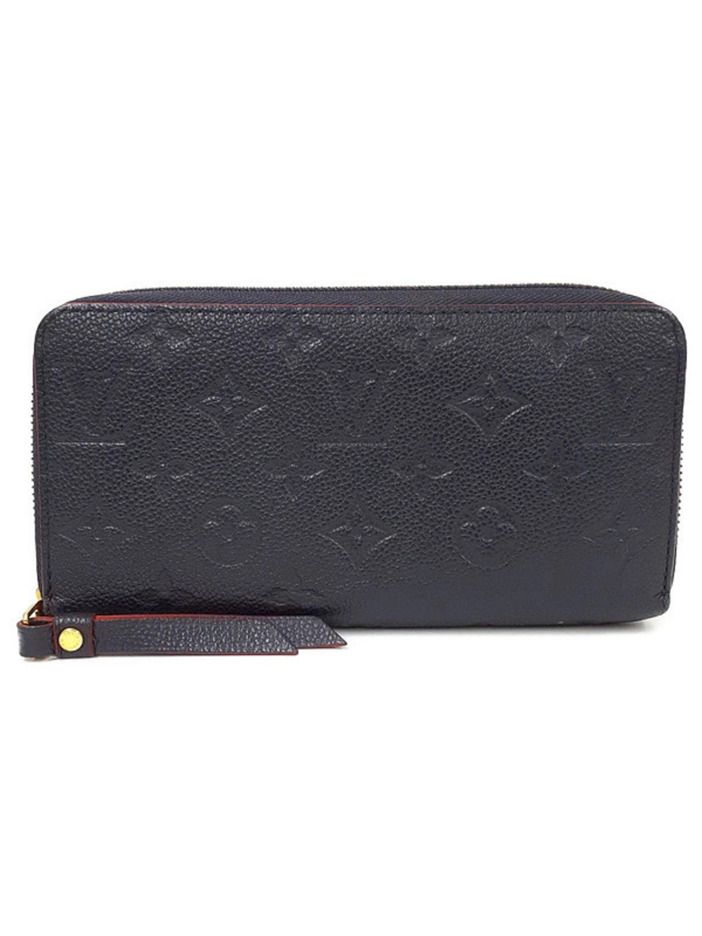 Louis Vuitton Monogram Empreinte Zippy Wallet Round Zipper Long